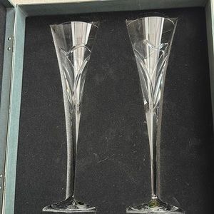 Waterford Crystal Champagne flutes